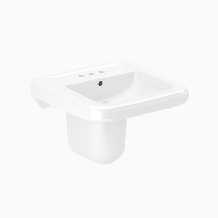 SLOAN Ss3065 Wall Hung Sink 21 X 20 4" CSet 3873065